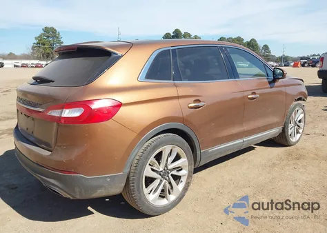 2017 Lincoln Mkx Black Label z USA, uszkodzony, nr VIN 2LMPJ7JRXHBL13794